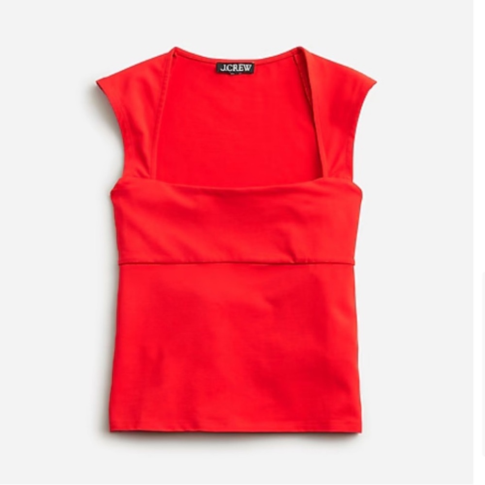 J. Crew Red Top